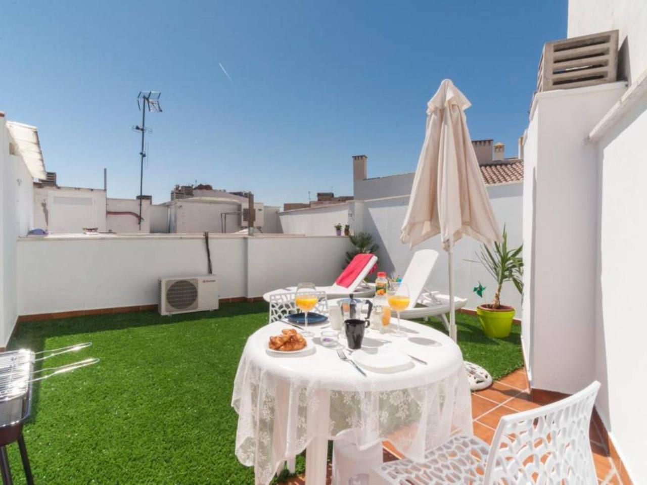 Apartmán Atico Centro Historico A/C Bbq Wifi Màlaga Exteriér fotografie